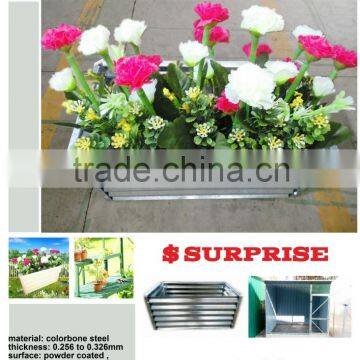 raised garden bed metal flower bed grow bed