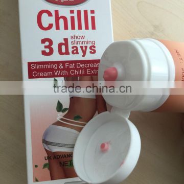 private label hot chili weight loss cream / natural ingredient organic slimming cream