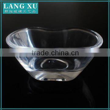 free sample bathtub shape glass soap container