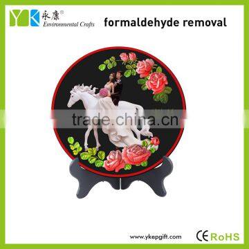 Romantic Lovers Wedding Decoration, Purifying the Air Charcoal Carving Crafts
