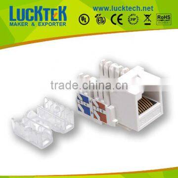 CAT.5e RJ45 Keystone Jack 110 type with dust cover