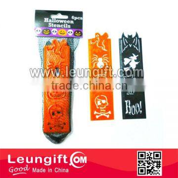 Halloween Stencil bat ghost witch pumpkin spider skeleton ruler stencil