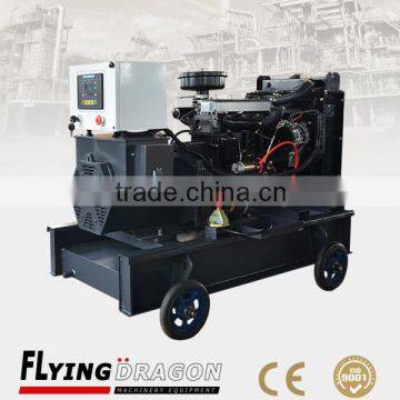 water cooled portable generator 20kw 25kva diesel electric generator price