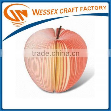 2014 hot sale apple shaped sticky note