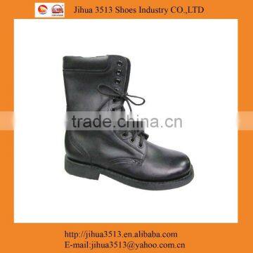 leather millitary boots for men