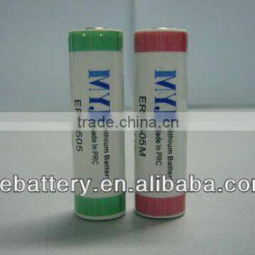 non-rechargeable lithium ion battery er14505 er14505m aa