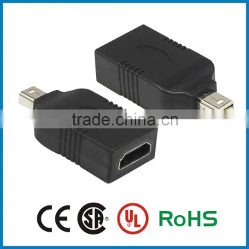 Top quality mini DP diaplayport to HDMI male to female adapter