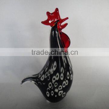 Handmade Glass Rooster photo-2