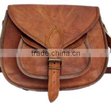 Women leather Purse Gypsy Purse handmade Ladies Crossbody leather Handbags Purses