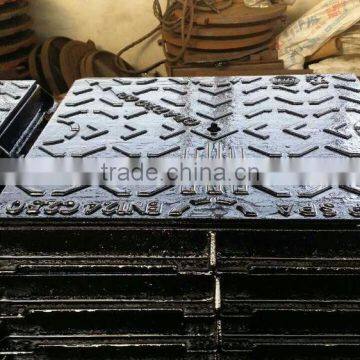 casting iron durable square nodular manhole covers top selling high quality OEM China factory foundry manhole covers