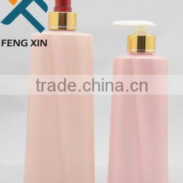 Plastic Material Screen Printing Surface Handling PET plastic bottle for shampoo