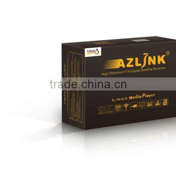 Hot product azlink hd s1 support dvb-s2 and turbo 8psk factory price