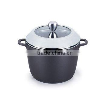 die-cast non-stick aluminum Korean soup pot