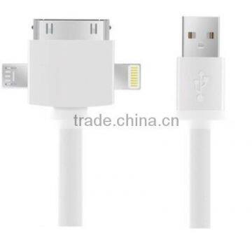Lancom Multi-function cable, 3 in 1 usb cable, usb cable for mobile phone