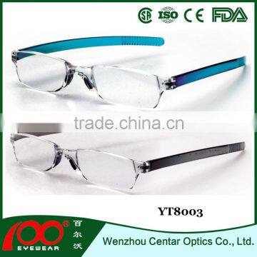 2015 Cheaper plastic reading glasses;Clear frame reading glasses;Wholesale reading glasses