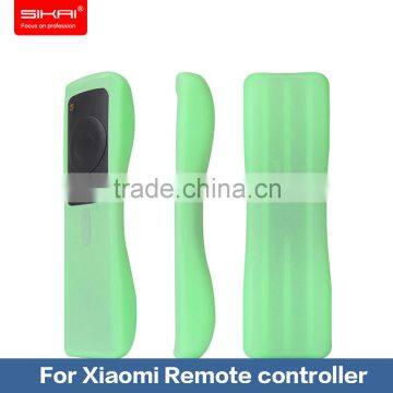 Sikai Patent Perfect Fit Fluorescent Silicone Rub Case Skin For Xiaomi TV Controller Protector With Hand Loop Silicone Case photo-2