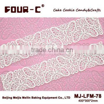 New arrivals silicone mat,decoration pad,sweet lace mat