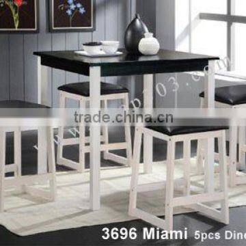 Furniture,table,chair,desk,Entertainment and Home Office,study set,computer table(Miami 5pcs Dinette Set)