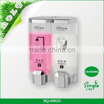 China Hot New Products for 2015 Hotel Soap Dispenser with Chrome Pump