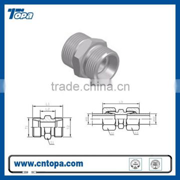 1C/1D tube to tube Straight Fittings 1C hydraulic bite type tube fitting