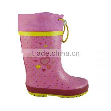 Funky Kid baby pink summer non-slip rain boots
