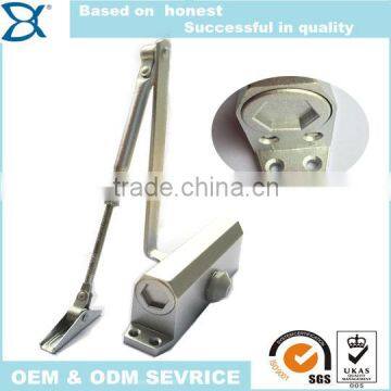 Aluminum alloy hydraulic type small size sliding zenith door closer adjustment