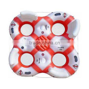 promotional pvc inflatable float air mattress, pvc inflatable swimming pool float lounger