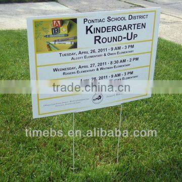 Top Seller Plastic Advertising Coroplast Signs photo-4