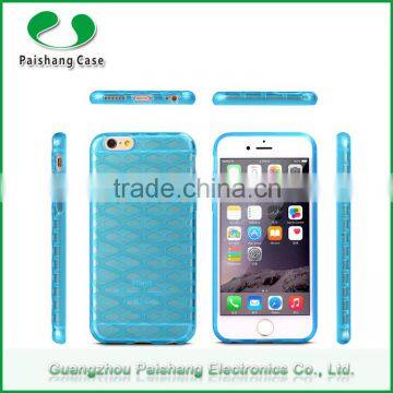 Anti-throw soft TPU material durable transparent for iphone 6 case back covers