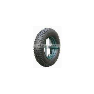 pneumatic rubber wheel