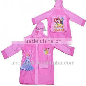 PVC Cute Rainwear for Kids