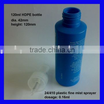 plastic spray bottle