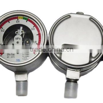 China Factory Manufacture ISO9001,CE Oil filled Oil filled with alarm densimeter