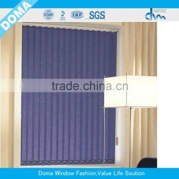 Finished Vertical Curtain blind high track