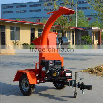 TC4 Gasoline engine wood shredder chipping machinery