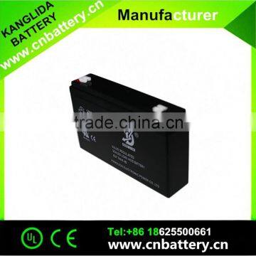 High Power 6v7ah Deep Cycle Lead Acid Battery for Lighting System photo-3