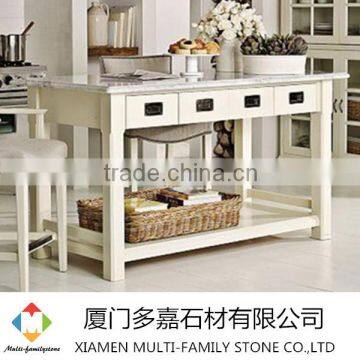 Popular Home style antique white kitchen islands MI-09