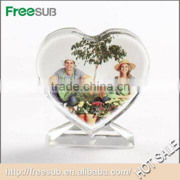 Love Shape Crystal Wedding Gift For Guest