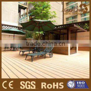 black colour outdoor composite wood platform decking