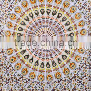 Ethnic Wall Hangings Indian Mandala Hippie Bohemian Wall Decoraiton Cotton Tapestry