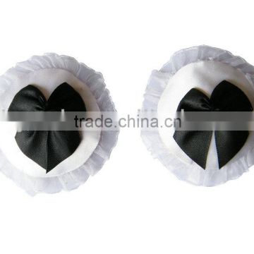 Black rosette fashion sexy nipple cover