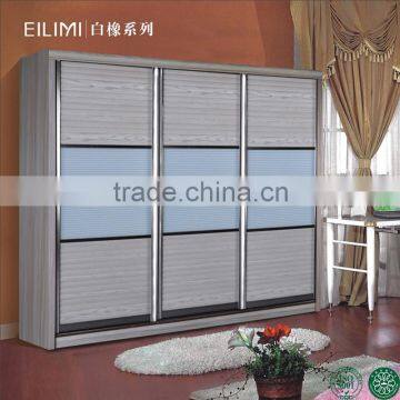 2016 Hot sale modern bedroom wardrobe sliding door design