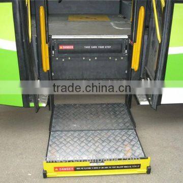 Power wheelchair elevator lift WL-Step-1200 Series Wheelchair Lift for Bus and school bus