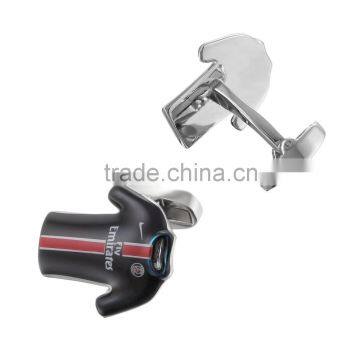 2015 new arrival hot selling T-shirt make custom cufflinks