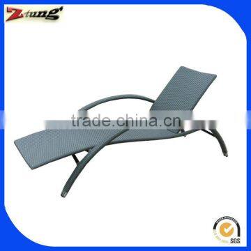 elegant aluminum rattan beach chaise lounge ZT-4028L