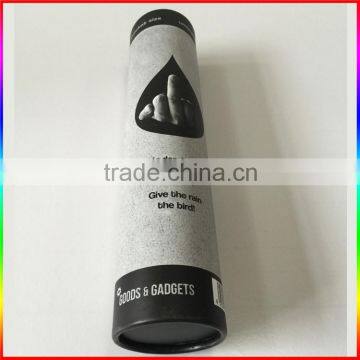 Eco-friendly custom paper tube packaging/cylindrical paper packaging