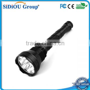 high power 9 led aluminum flashlight aluminum