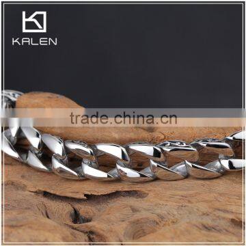 925 Silver Plated 316l Stainless Steel Bracelet Jewelry Germany With Clasp photo-3