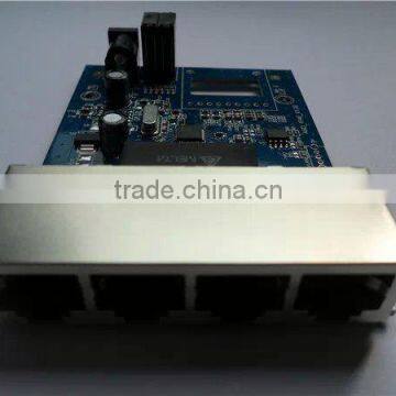 Oem Factory Single Fiber Fast Ethernet Media Converter PCBA photo-4