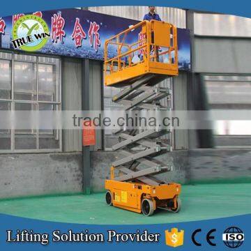 High rise self propelled lift extendable platform scissor lift